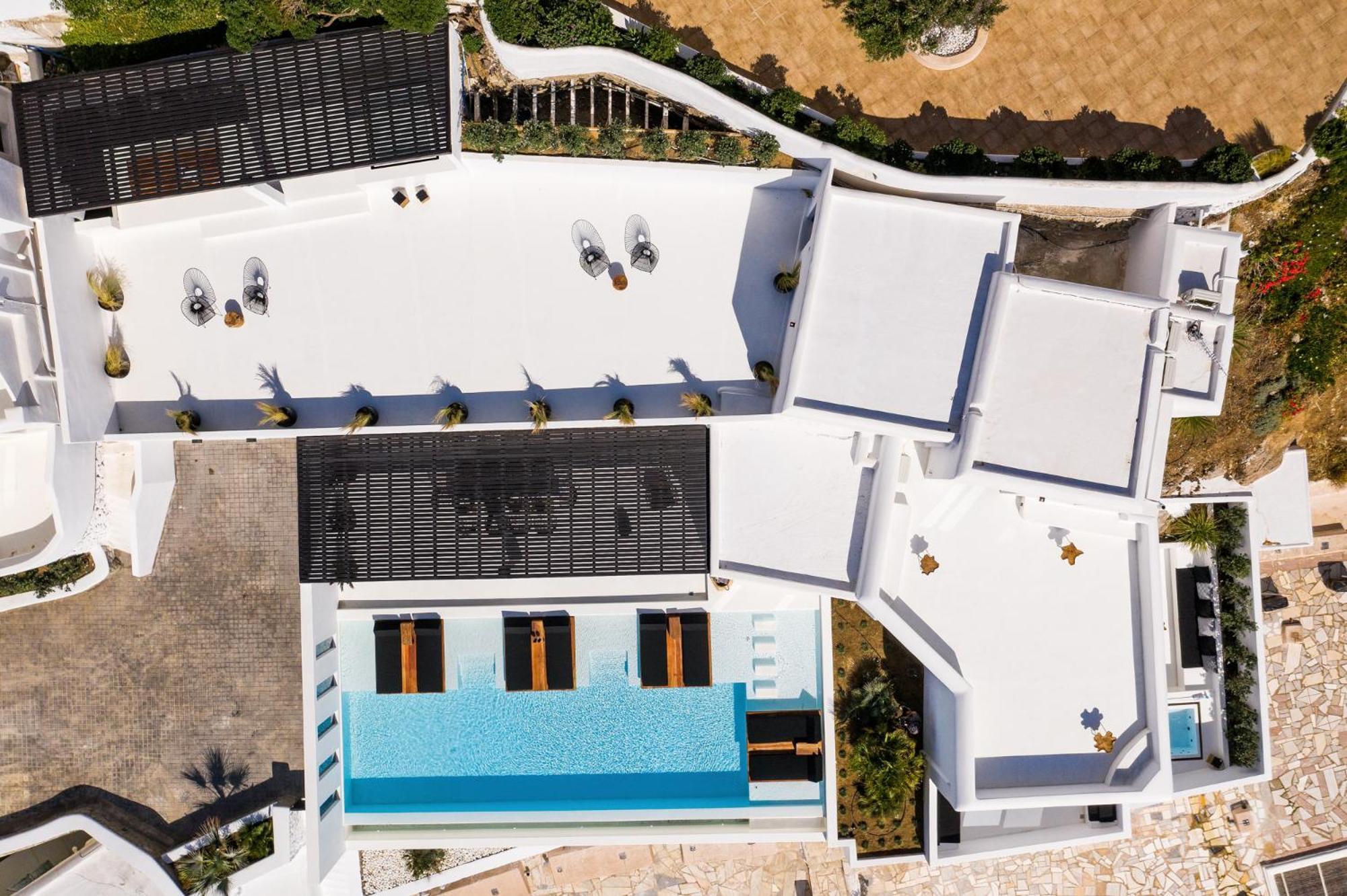 Psarou Black Villa Mykonos Town
